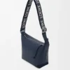Small Cubi Crossbody Bag in Supple Smooth Calfskin and Jacquard