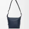 Small Cubi Crossbody Bag in Supple Smooth Calfskin and Jacquard