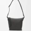 Small Cubi Crossbody Bag in Supple Smooth Calfskin and Jacquard