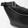 Small Cubi Crossbody Bag in Supple Smooth Calfskin and Jacquard