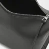 Small Cubi Crossbody Bag in Supple Smooth Calfskin and Jacquard