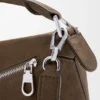 Small Featherlight Puzzle Bag in Grained Nubuck
