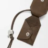 Small Featherlight Puzzle Bag in Grained Nubuck