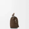 Small Featherlight Puzzle Bag in Grained Nubuck