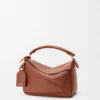 Small Featherlight Puzzle Bag in Nappa Lambskin