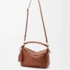 Small Featherlight Puzzle Bag in Nappa Lambskin
