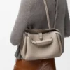 Small Madrid Bag in Supple Grained Calfskin