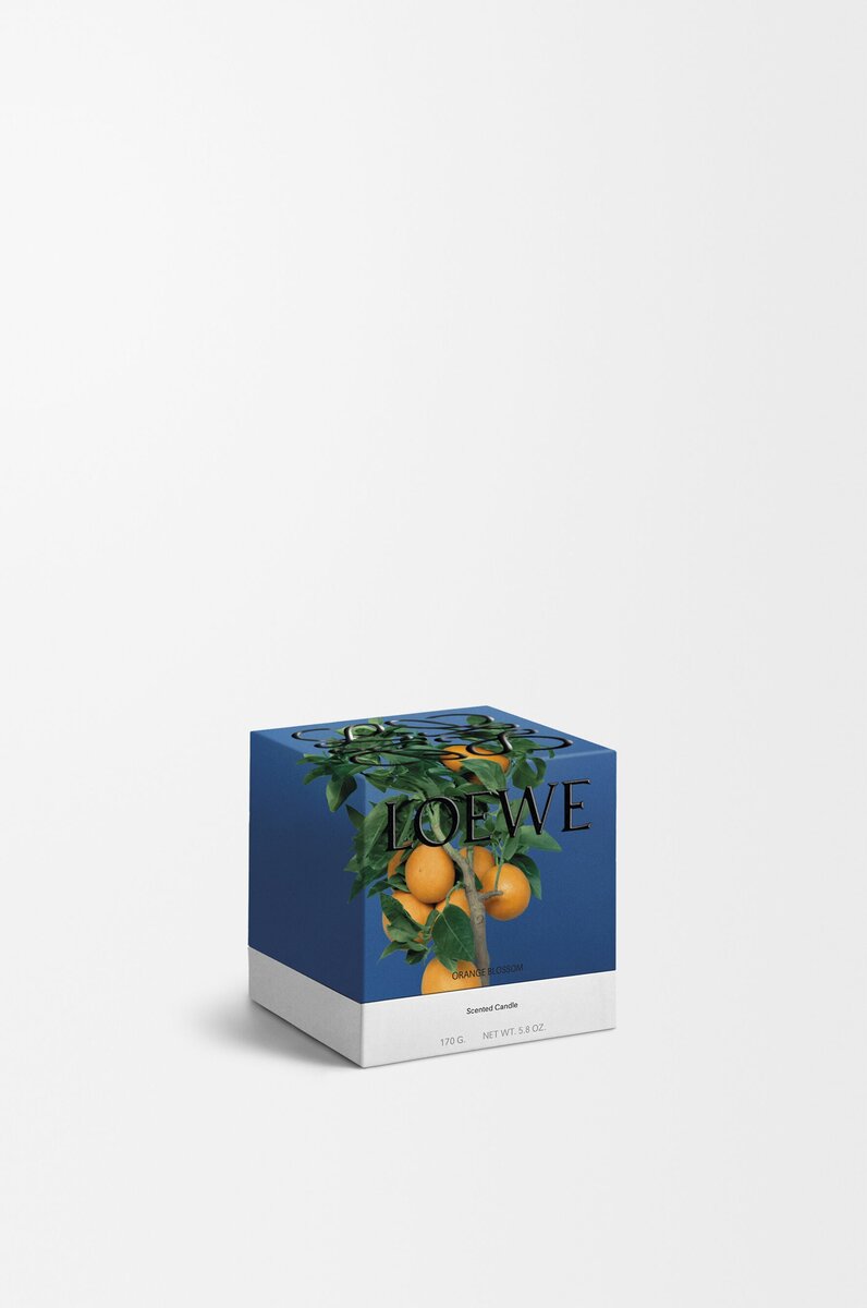 Small Orange Blossom Candle Small Orange Blossom Candle