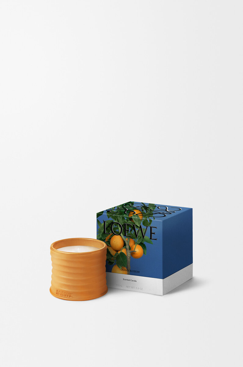 Small Orange Blossom Candle Small Orange Blossom Candle