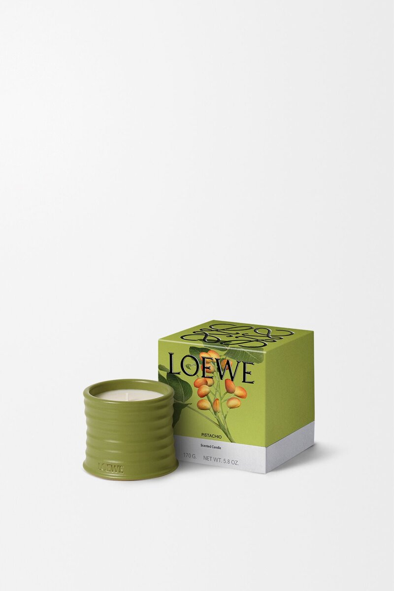 Small Pistachio Candle Small Pistachio Candle
