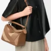 Small Puzzle Bag in Classic Calfskin and Suede