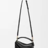Small Puzzle Bag in Classic Calfskin and Suede