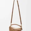 Small Puzzle Bag in Classic Calfskin and Suede