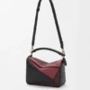 Small Puzzle Bag in Nappa Calfskin
