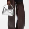 Small Puzzle Edge Bag in Laminated Lambskin