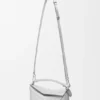 Small Puzzle Edge Bag in Laminated Lambskin