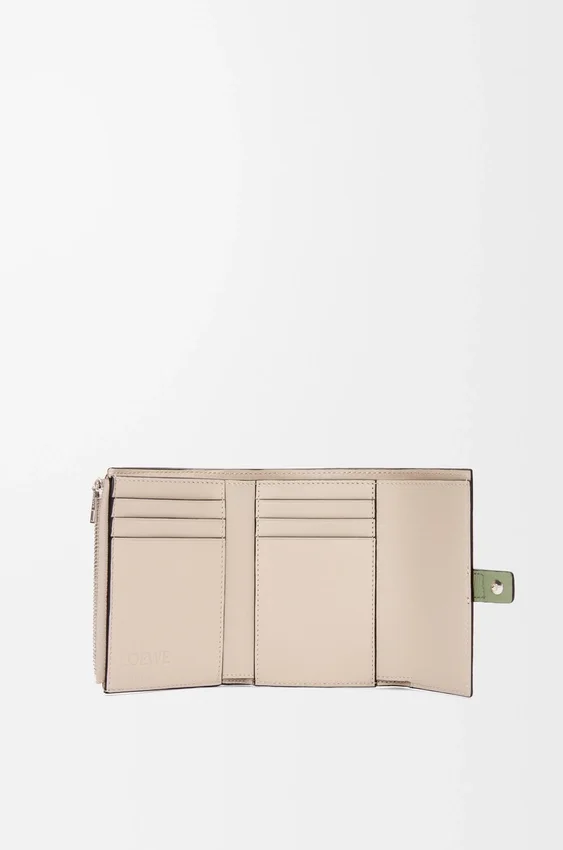 Small Vertical Wallet in Soft Grained Calfskin Small Vertical Wallet in Soft Grained Calfskin