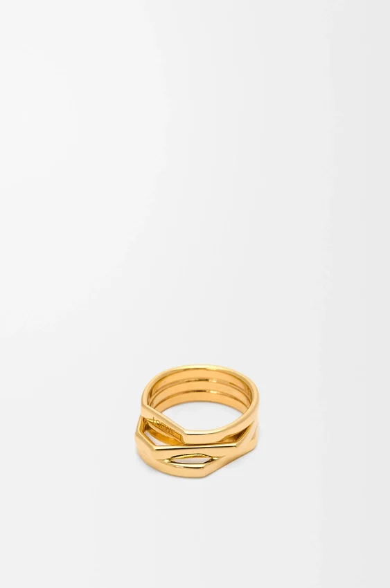 Stacked Ring in Sterling Silver Stacked Ring in Sterling Silver