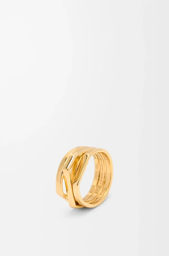 Stacked Ring in Sterling Silver Stacked Ring in Sterling Silver