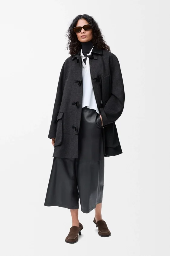 Coat in Wool and Cashmere Coat in Wool and Cashmere