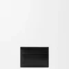 Switch Plain Cardholder in Supple Grained Calfskin and Suede