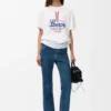 T-Shirt in Cotton Blend