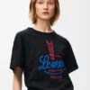 T-Shirt in Cotton Blend