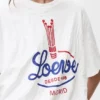 T-Shirt in Cotton Blend
