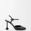 Toy Ankle Strap Pump in Lambskin