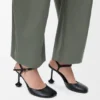 Toy Ankle Strap Pump in Lambskin