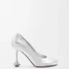 Toy Pump in Laminated Lambskin
