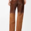 Trousers in Suede Lambskin