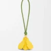 Tulip Charm in Classic Calfskin