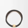 Twist Bangle in Calfskin