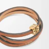 Twist Bangle in Calfskin