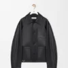 Workwear Jacket in Nappa Lambskin