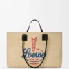 Xl Verano Tote in Raffia