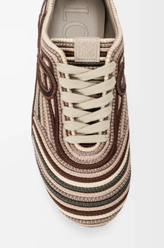 Yago Sneaker in Embroidered Canvas Yago Sneaker in Embroidered Canvas