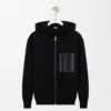 Zip-Up Hoodie in Wool