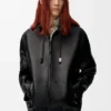 Zip-Up Jacket in Nappa Lambskin