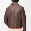 Zip-Up Jacket in Nappa Lambskin