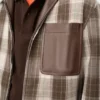 Zip-Up Jacket in Nappa Lambskin